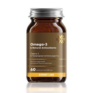 Омега-3 & Природные антиоксиданты. 60 капсул