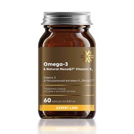 Омега-3 & Натуральный витамин К2 MenaQ7®, 60 капсул