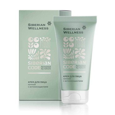 Крем для лица ночной с антиоксидантами